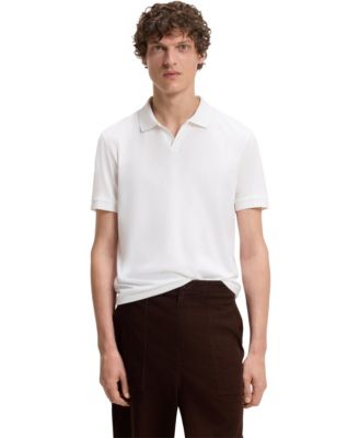 BECKHAM x BOSS Men's Cotton Silk Polo Shirt