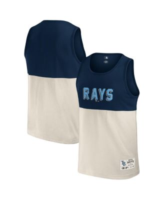 Darius Rucker Collection by Men's Navy Tampa Bay Rays Color Block Tank Top