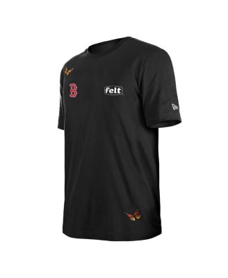 x Felt Men's Black Boston Red Sox T-Shirt
