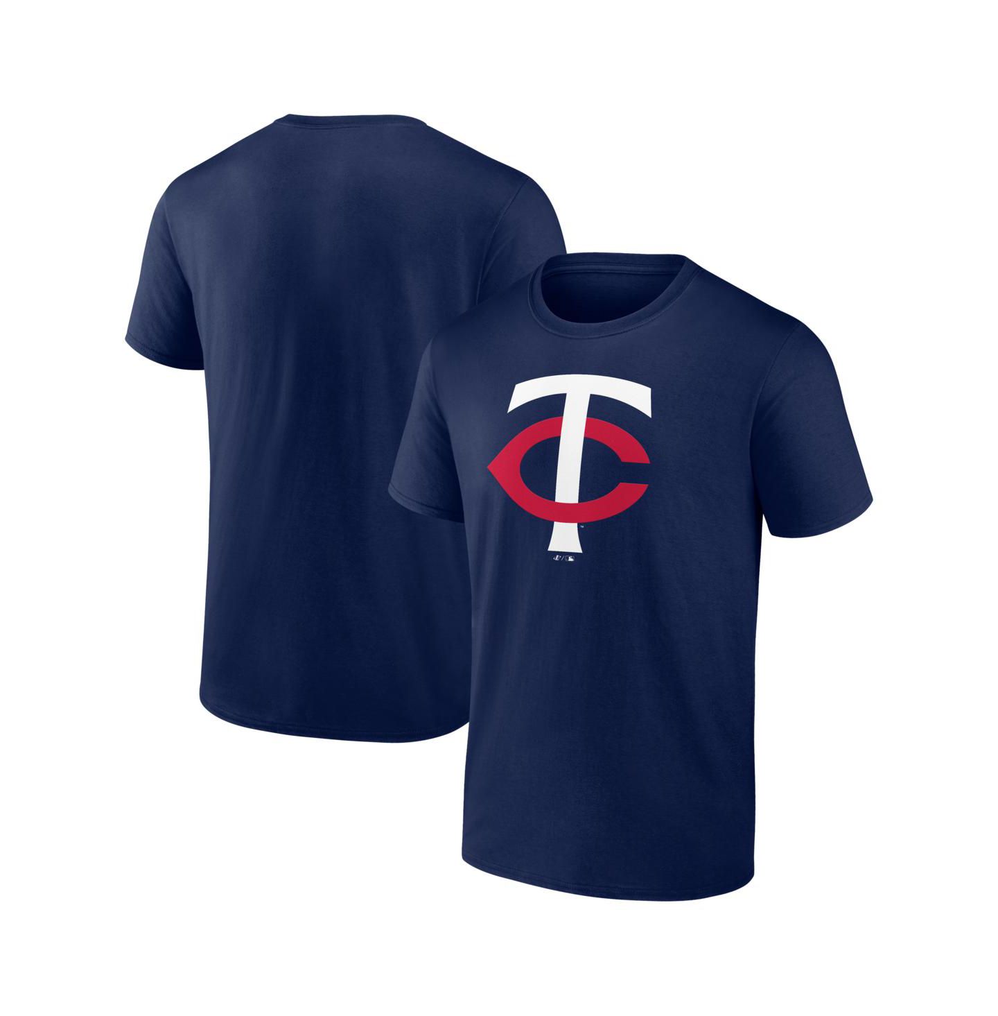 Мужская футболка Logo Athletic Navy Minnesota Twins Logo — фото 1