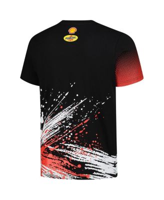 Men's Black Joey Logano Touchdown Extreme T-Shirt