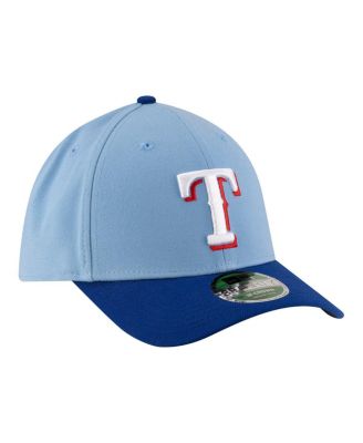 Men's Light Blue Texas Rangers Player Replica 39THIRTY M-Crown Flex Hat
