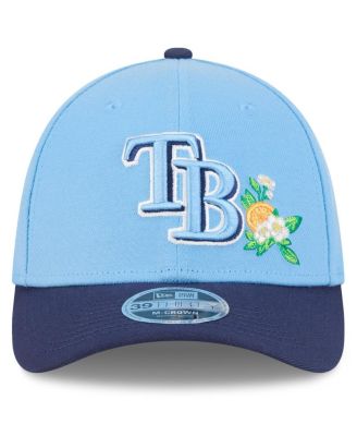 Men's Light Blue/Navy Tampa Bay Rays 2026 Spring Training M-Crown 39THIRTY Flex Hat