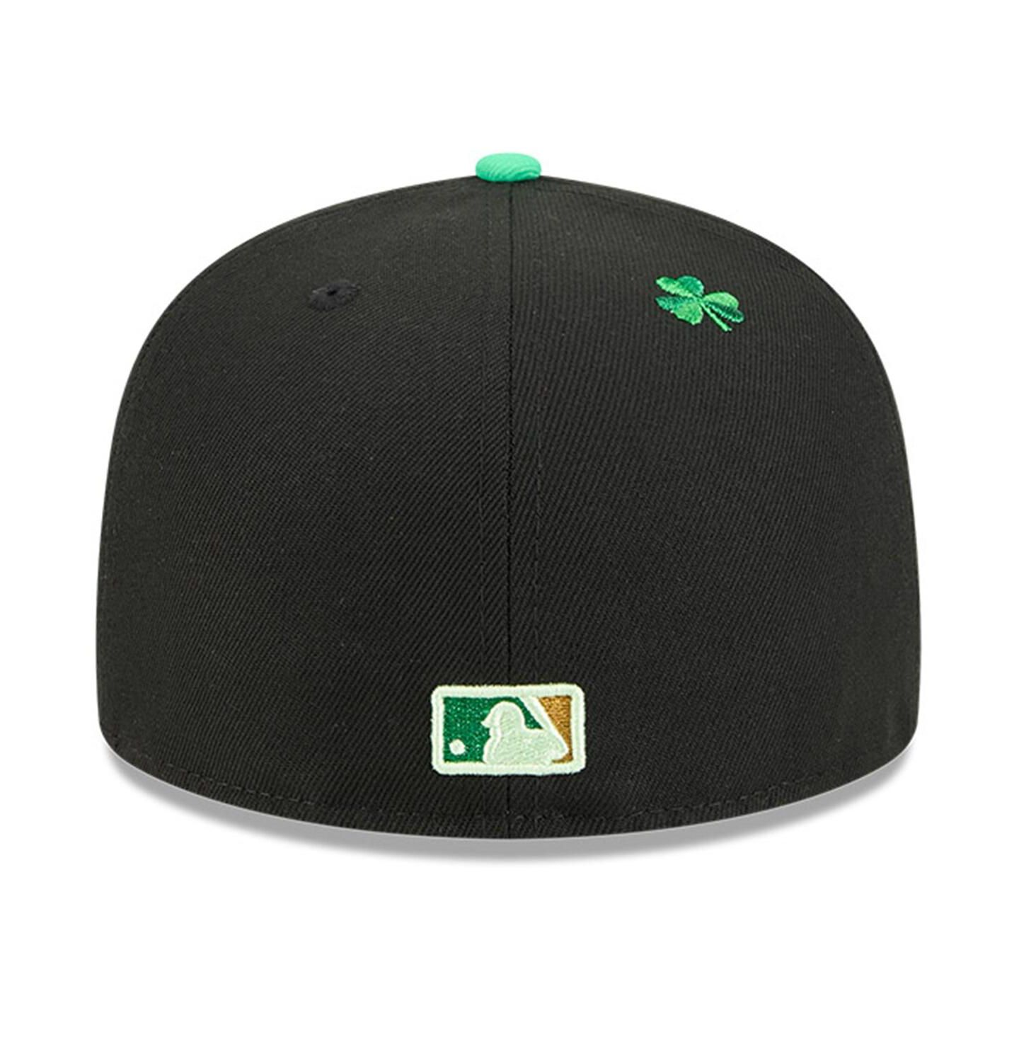 Мужская кепка New Era Black Houston Astros 2026 St. Patrick's Day 59FIFTY Fitted Hat — фото 4