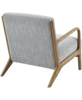 Novak 27"W Mid-Century Modern Accent Armchair