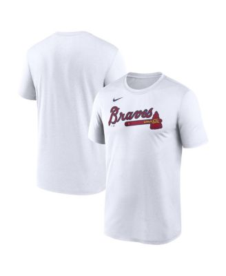 Men's White Atlanta Braves New Legend Wordmark Dri-FIT T-Shirt