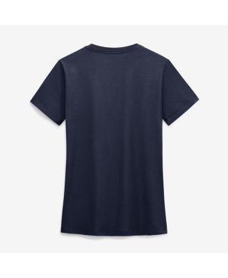 Women's College Navy Seattle Seahawks Super Bowl LX Champions Sacrifice T-Shirt