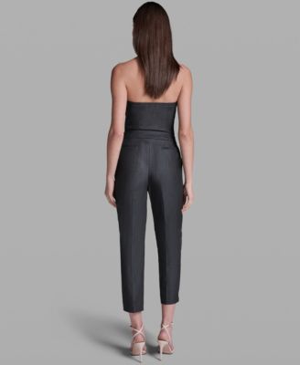 Women's High-Waist Straight Pants