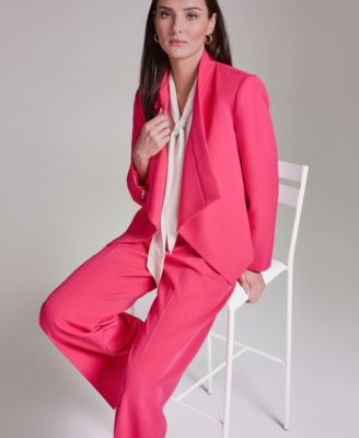 Women's Open-Front Collared Jacket