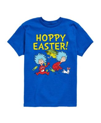 Dr Seuss Boys Toddler 2T-5T Hoppy Easter Short-Sleeve Graphic T-Shirt - Royal Blue 19$