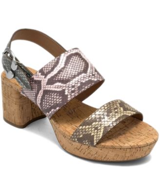 Women's Camera Open Toe Platform Sandals