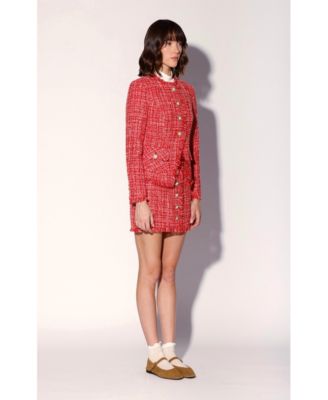 Women's Roxy Slim-Fit Tweed Jacket