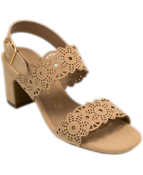 Женские сандалии Aerosoles Glen Open Toe Heeled, цвет: Бежевый бисквитный