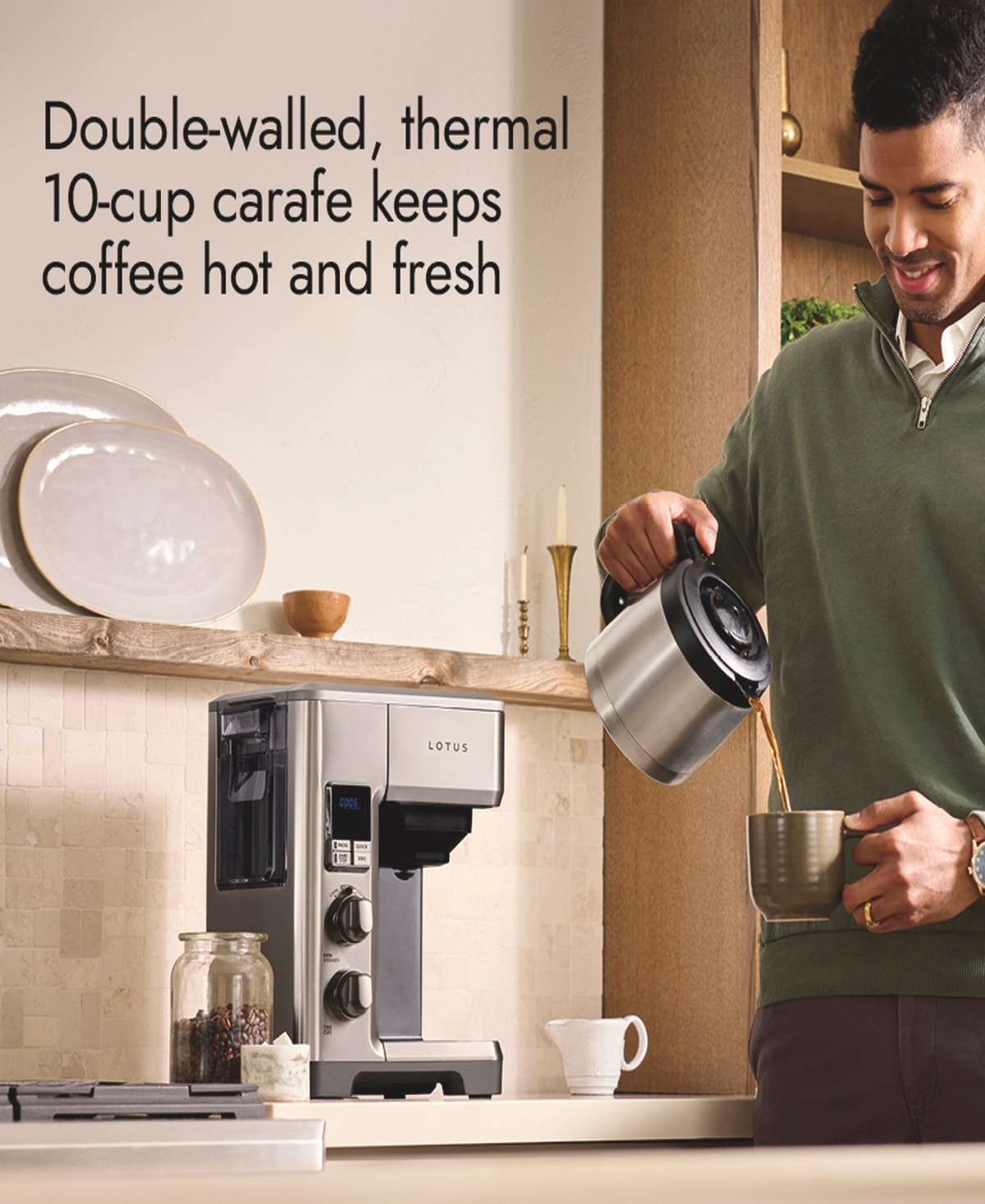 Lotus Professional Series the Top Drip Coffee Maker