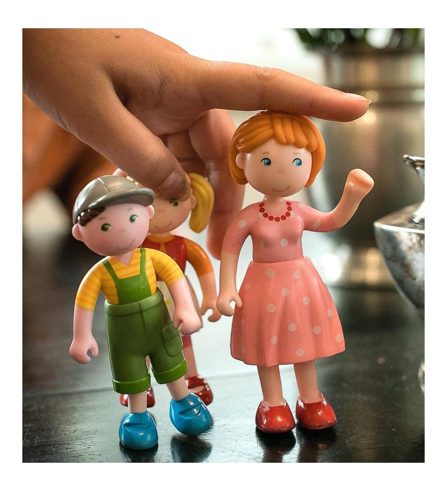 Коллекционная подвижная кукла Haba Little Friends Katrin, 4.5", от 3 лет — фото 2