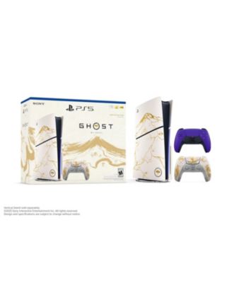 PS5 Slim Ghost of Yotei Gold Limited Edition Bundle Dual Sense Controller