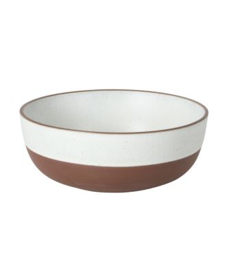 William Crest 4 Piece Nesting Serving Stoneware Reactive Bowl Set, 5”, 6.25”, 7.5”, 9”, Prep & Serving Bowls