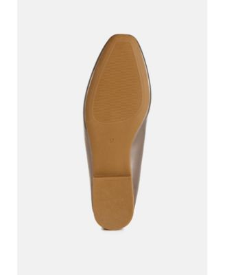 Womens Bellagio Flat Heel Loafers