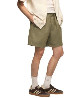 Men's 7" Pull-On Linen Shorts