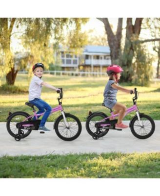 Kids 18 Inch Bike with 2 Brakes for Ages 4-8