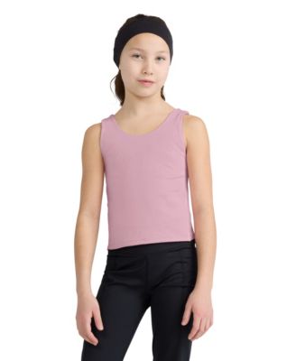 Girls' YPB Cropped Sleeveless Active Tank Top