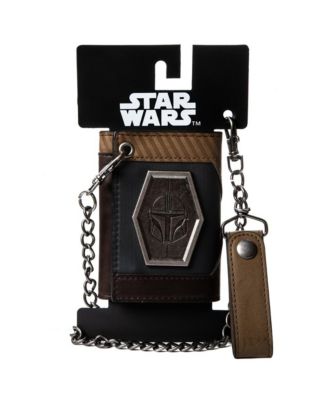 Chain Wallet with Metal Shield