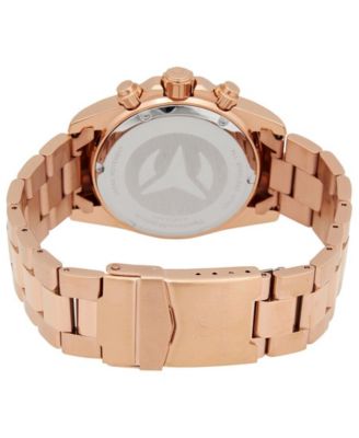 Men's TM-219008 Manta Quartz Chronograph Rose Gold Dial Watch