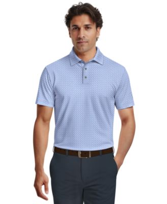 Men's Essential Geo Print Golf Polo Shirt
