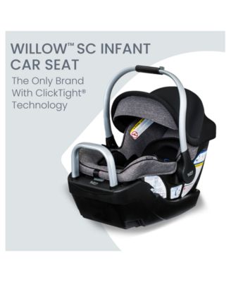 Baby Boys' or Girls' Willow SC Car Seat with Alpine Base