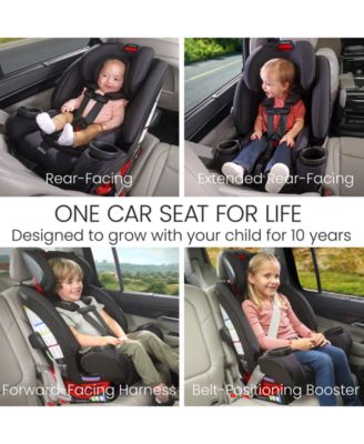 Little and Big Boys' or Girls' One4Life All-in-One Car Seat