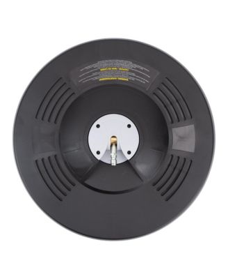 15 Inch Pressure Washer Surface Cleaner 4000 PSI Max with Dual One Quarter MNPT Nozzles for Driveway Patio Sidewalk Cleaning