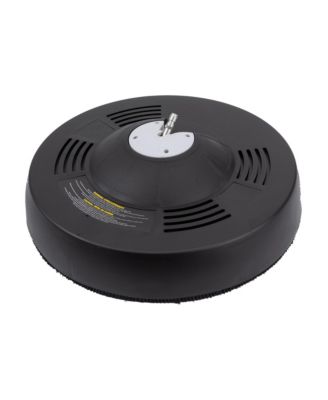 15 Inch Pressure Washer Surface Cleaner 4000 PSI Max with Dual One Quarter MNPT Nozzles for Driveway Patio Sidewalk Cleaning