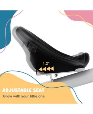 Toddler Tricycle with Adjustable Seat and Storage Baskets for 1.5-5 Years