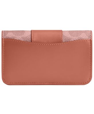 Essential Mini Signature Canvas Slim Card Case 