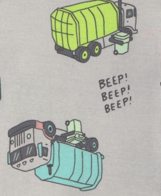 Baby Boys' Short-Sleeve T-Shirt and Shorts Sleep & Play, 4-Piece Set