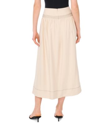 Women's Trapunto Toke Midi Skirt