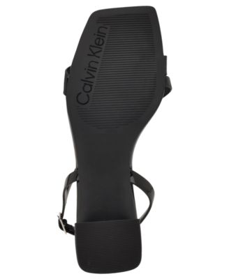 Calvin Klein Women's Black Dress Sandals | Macy's