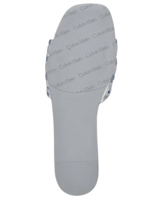 Calvin Klein Gray Slide Sandals Calvin Klein Wythe Slide Sandal - Men main image 4