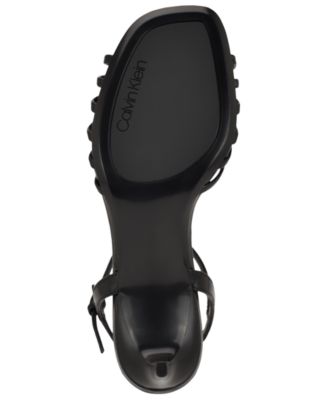Calvin Klein Women's Black Dress Sandals | Macy's