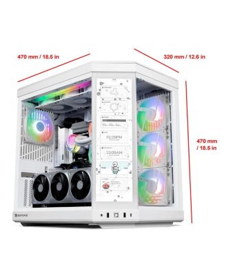 Y70TIWI9N57T01 Liquid Cooled Gaming Desktop Computer, Intel Core Ultra 9 285 2.5GHz, 32GB RAM, 2TB SSD, NVIDIA GeForce RTX 5070 Ti 16GB,