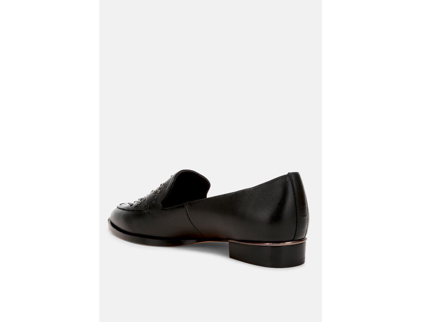 Женские туфли Rag & Co Gabassi Studded Genuine Leather, цвет: Чёрный — фото 2