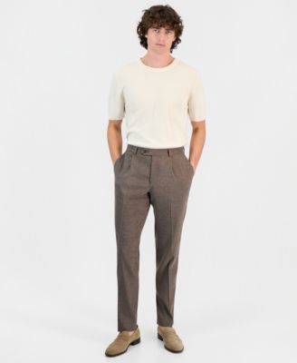 Men's Linen Blend Classic-Fit Pant