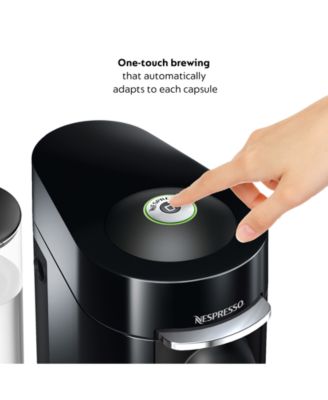 Vertuo Plus Deluxe Coffee and Espresso Machine by De'Longhi in Black