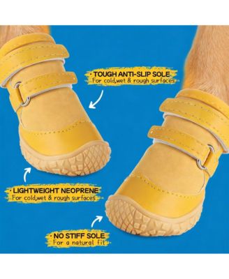 Anti-Slip Breathable Dog Boots for Paw Protection, Outdoor Use, Reflective Straps