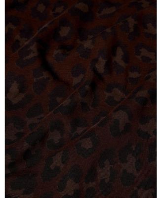 Women's Animal Roll Neck Top