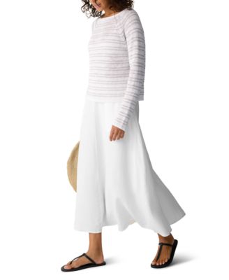 Women's Side Zip Long Skirt