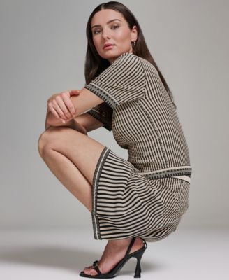 Women's Mix Pattern Sweater Skirt