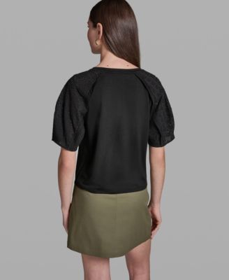 Women's Short-Sleeve Crew Neck Top