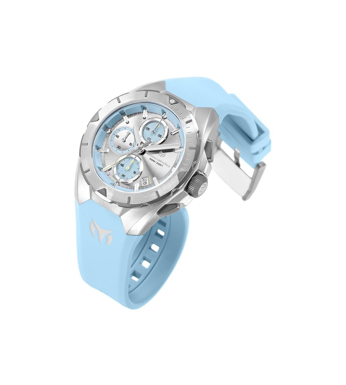 Мужские часы TechnoMarine TM-318137 Ocean Quartz VD57 Greyish Dial, цвет: Синий — фото 2
