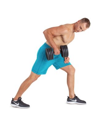 Set of Two 50 Lb. Adjustable Dumbbells